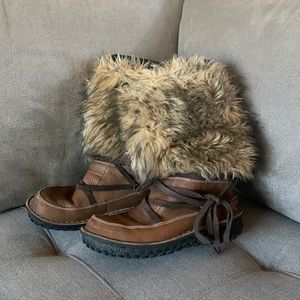 Sorel Waterproof Leather & Faux Fur Boots